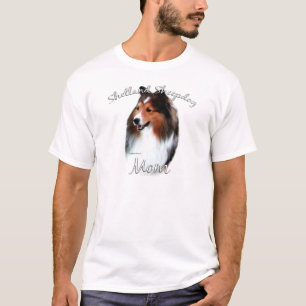 T-shirt Shetland Sheepdog (sable) Mãe 2