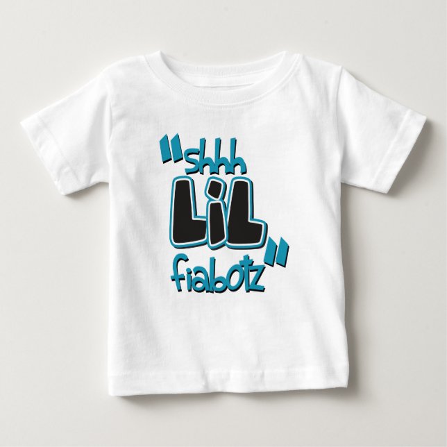 T-shirt Shhh LIL Fiabotz (Frente)