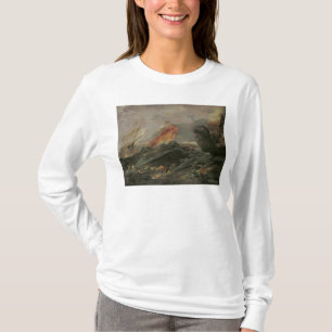 T-shirt Shipwreck em uma costa rochosa, c.1645-50
