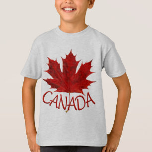 T-shirt Shir do Kid Canada Flag Sweatshirt Maple Leaf Kid