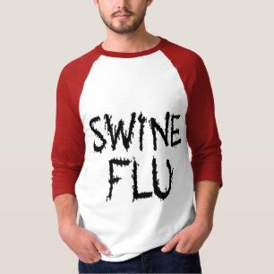 T-shirt Shirt com fantasia de gripe suína