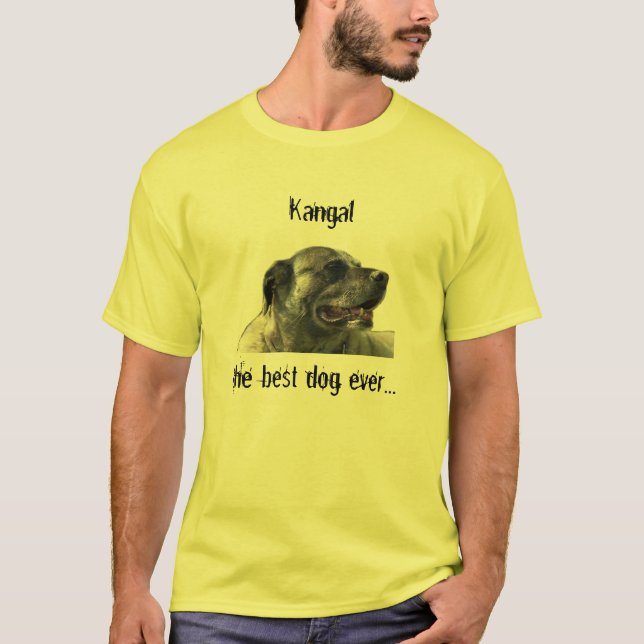T-shirt shirt com kangal (Frente)