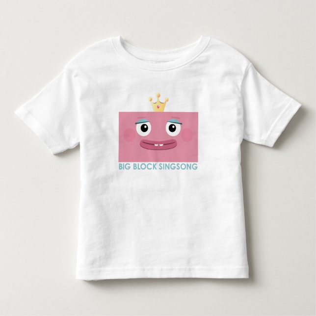 T-shirt Shirt da Princesa Toddler BBSS (Frente)