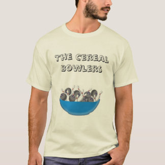 T-shirt shirt.frontjpg, os jogadores do cereal
