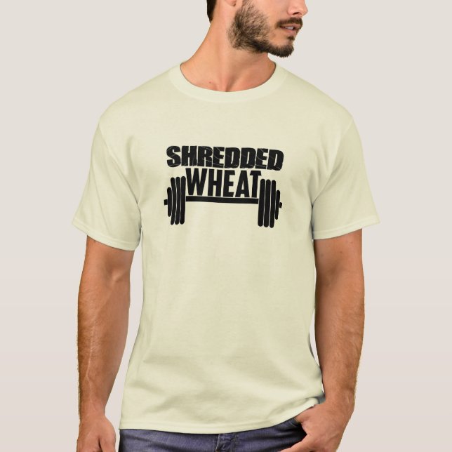 T-shirt Shredded do trigo (Frente)