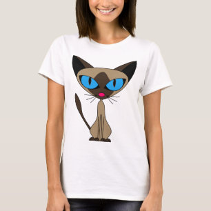 T-shirt Siamese se você por favor - gato Siamese dos