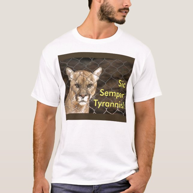 T-shirt SIC Semper Tyrannis! (Frente)