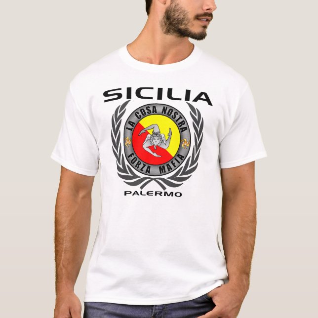 T-shirt SICILIA (PALERMO) - tshirt (Frente)