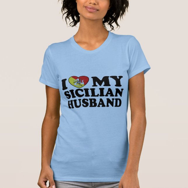 T-shirt Sicilian Husband (Frente)