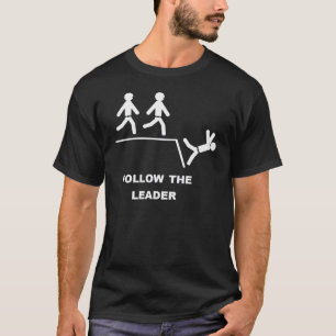 T-shirt Siga o líder