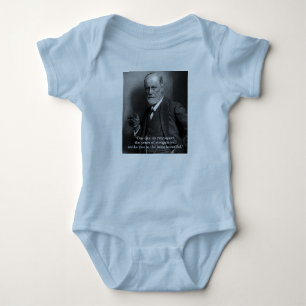 T-shirt Sigmund Freud "um dia." o bebê cresce - escolha a