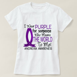 T-shirt Significa-me o mundo anorexia