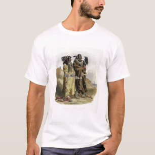 T-shirt Sih-Chida e Mahchsi-Karehde, indianos de Mandan,