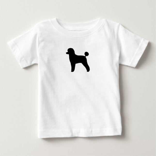 T-shirt Silhouette de Toy Negro | Raça De Cães (Frente)