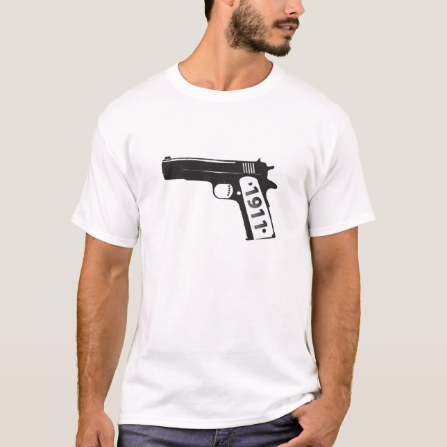T-shirt silhueta 1911 (Frente)