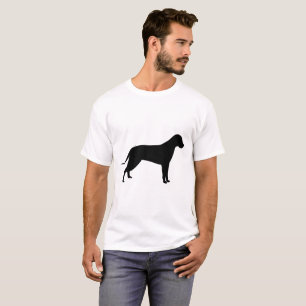 T-shirt Silhueta de Cachorro