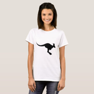 T-shirt Silhueta de Canguru