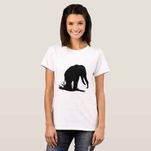 T-shirt Silhueta de Elefante