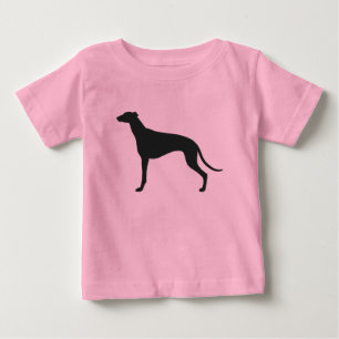T-shirt Silhueta de Galgo