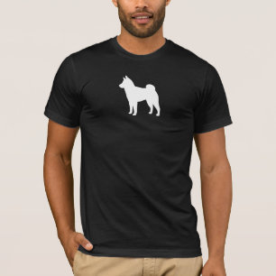 T-shirt Silhueta de Shiba Inu