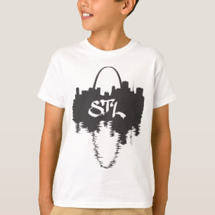 T-shirt Silhueta de STL