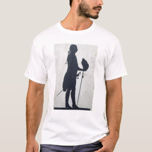 T-shirt Silhueta de um homem