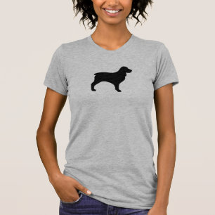 T-shirt Silhueta do Boykin Spaniel