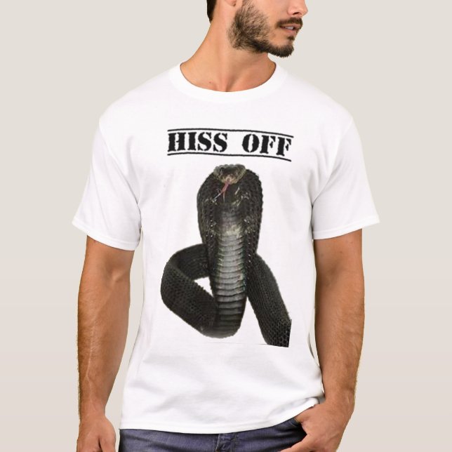 T-shirt Silvo fora da cobra de rei (Frente)
