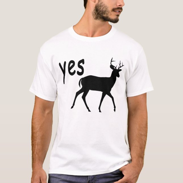 T-shirt sim CERVOS T-Shirt.png escuro (Frente)