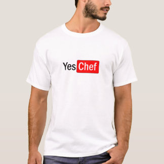 T-shirt Sim cozinheiro chefe