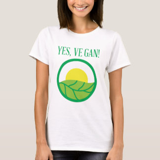T-shirt Sim VeGan!
