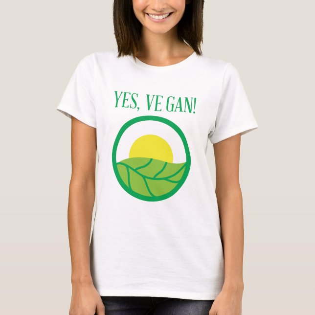 T-shirt Sim VeGan! (Frente)