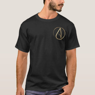 T-shirt Símbolo ateu