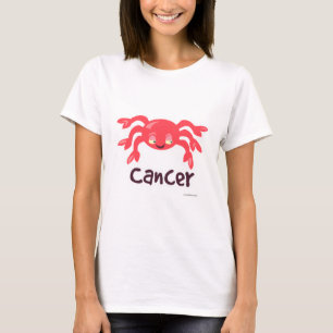 T-shirt Símbolo bonito do caranguejo do cancer