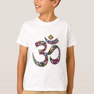 T-shirt Símbolo da ioga do OM Aum Namaste
