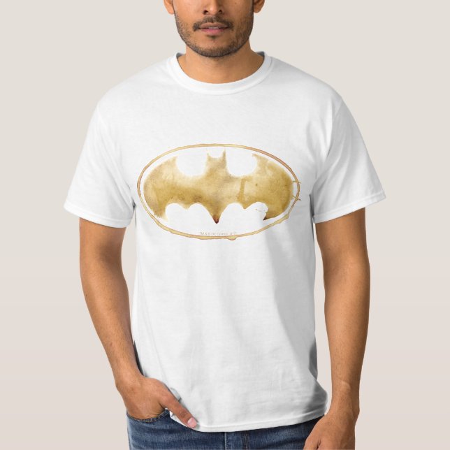 T-shirt Símbolo de Bat do Café (Frente)