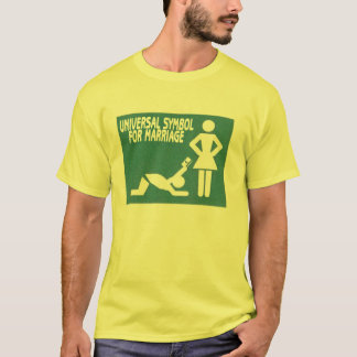 T-SHIRT SÍMBOLO DE CASAMENTO UNIVERSAL