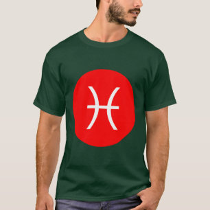 T-shirt Símbolo de Peixes