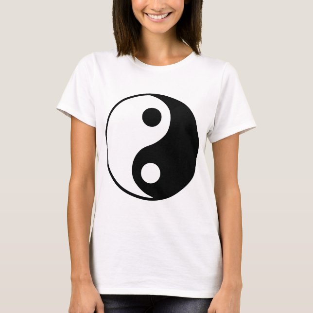 T-shirt Símbolo de Yin Yang (Frente)