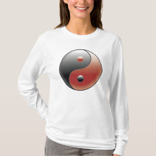 T-shirt Símbolo de Yin Yang - sinal de Yin Yang