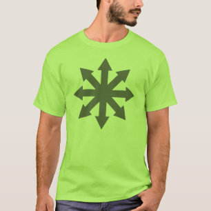 T-shirt Símbolo do caos - cinza