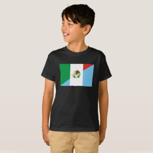 T-shirt símbolo do país da bandeira de México guatemala