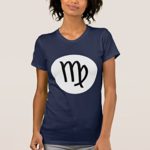 T-shirt Símbolo do Virgo - T escuro - personalizado