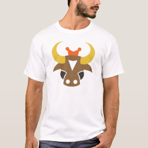 T-shirt Símbolo do zodíaco do boi