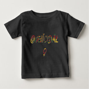 T-shirt Símbolo feminino "OFICIAL" invertido Impressão