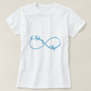 T-shirt Símbolo Infinito Fantástico "Para o infinito e a
