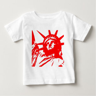 T-shirt Símbolo Pop da Liberdade para a Arte EUA