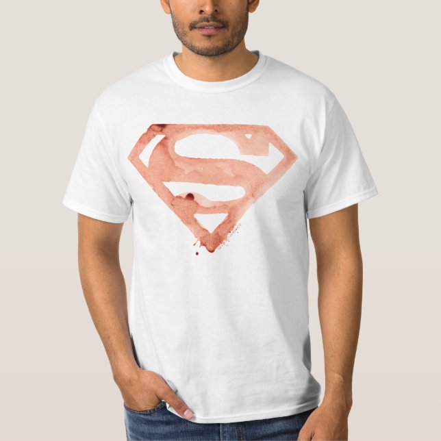 T-shirt Símbolo S do Café - Vermelho (Frente)