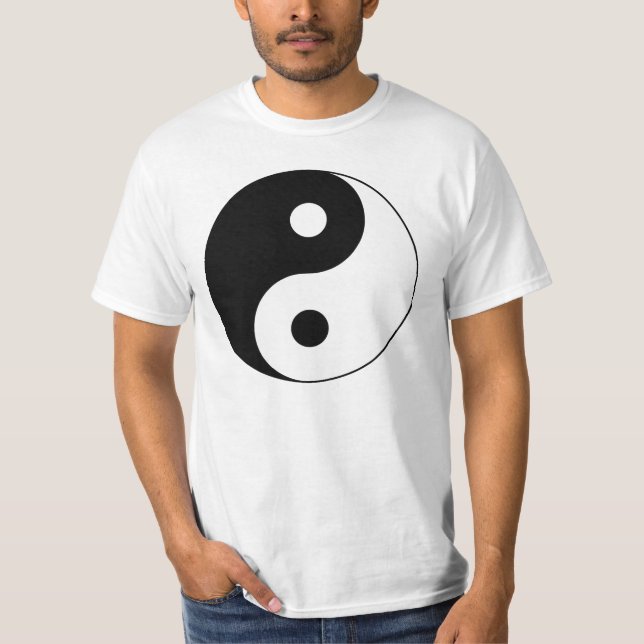 T-shirt Símbolo Yin / Yang (Frente)
