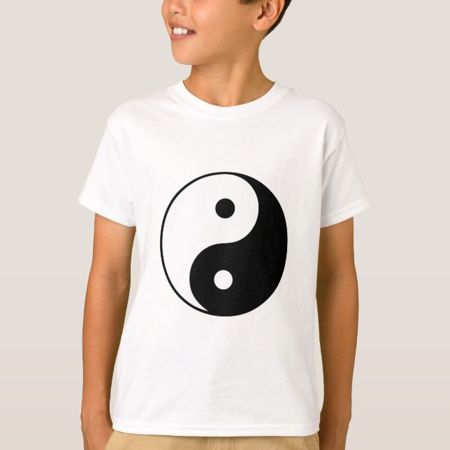 T-shirt Símbolo Yin Yang: (Frente)